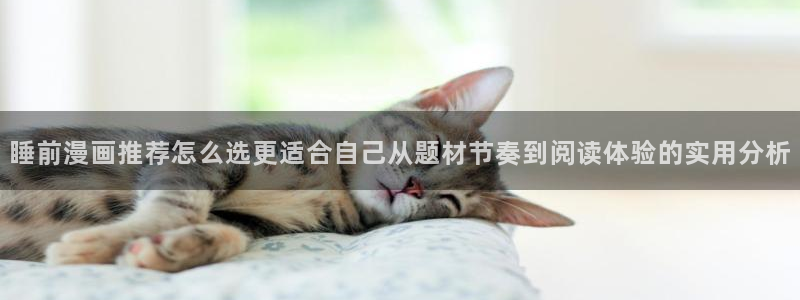 樱花日语资料：睡前漫画推荐怎么选更适合自己从题材节奏到阅读体验的实用分析